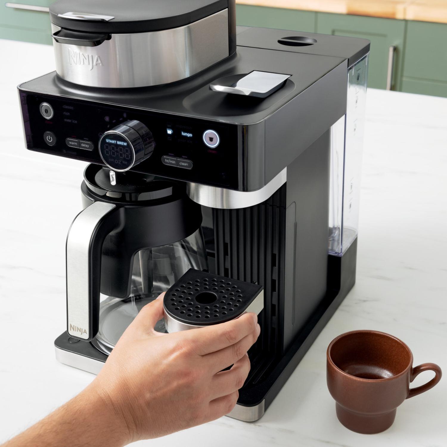Cafetera para 12 tazas - Ninja Espresso & Coffee Barista System CFN601